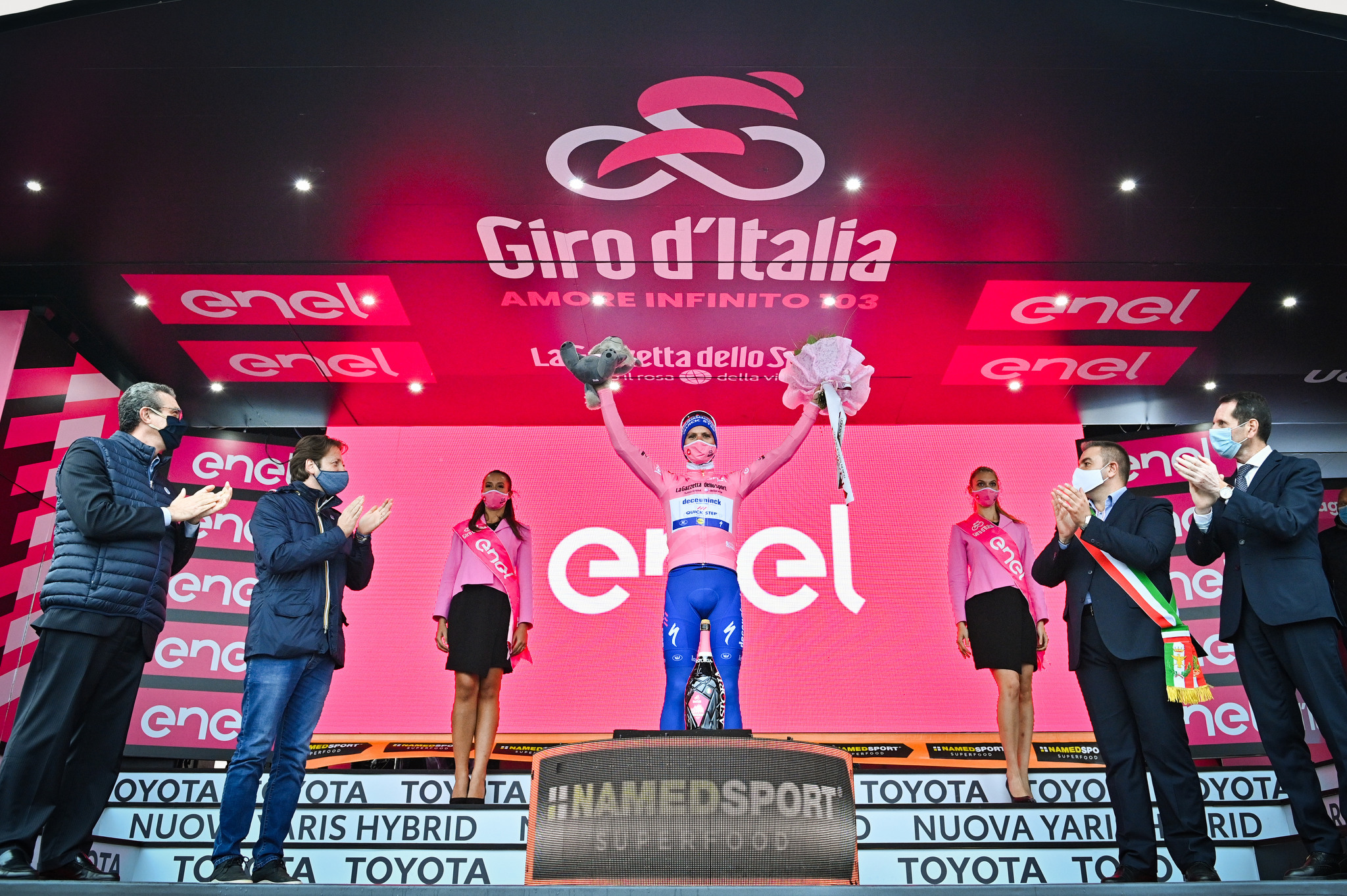 Besynderligt sammentræf i Giro d’Italia