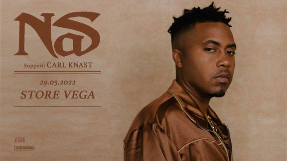 En af historiens største rap-legender Nas kommer til Store VEGA til maj.